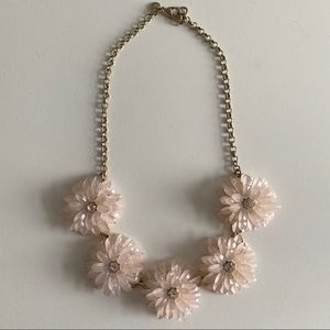 J. Crew Flower Necklace